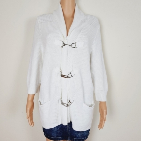 Lauren Ralph Lauren 3/4 sleeve kit sweater - Picture 2 of 9